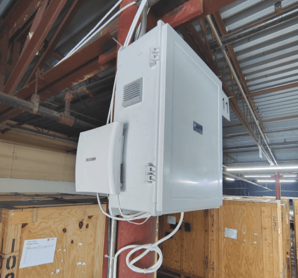 Commercial security system installation in Tyler industrial facility