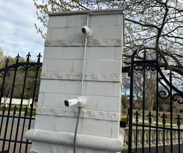 TXP Security Camera Services for gated community entrance