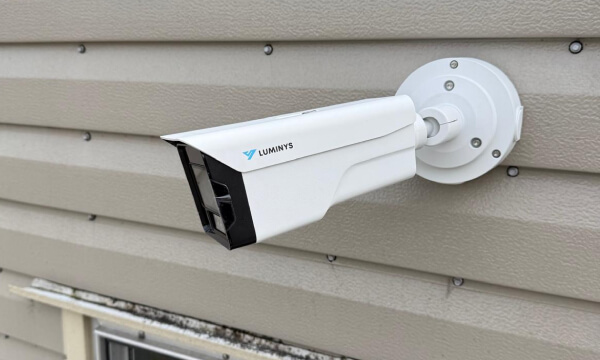Security camera integrated with San Marcos access control system